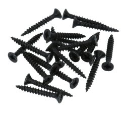 20 stuks zwarte Schroeven Pozy Drive 4.0 x 30 mm