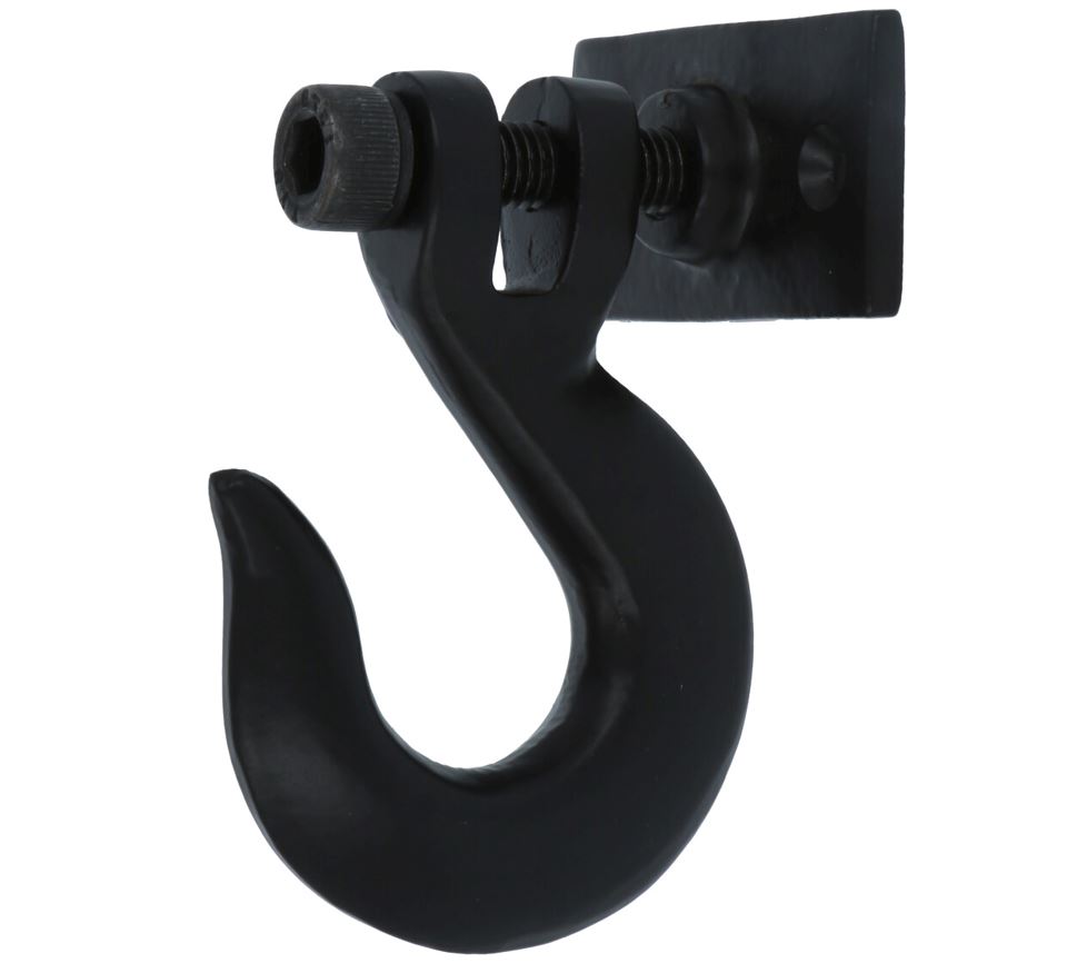 Beweegbare Haak 56 x 107 mm IJzer zwart