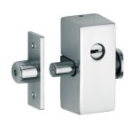 Bijzetslot Elegant buiten draaiend glans chroom