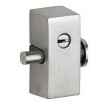 Bijzetslot Elegant buiten draaiend mat nikkel ongelakt