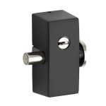 Bijzetslot Elegant buiten draaiend mat zwart