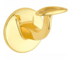 Leuninghouder Elegant hol M8 messing ongelakt