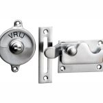 WC-overslag Elegant met bocht mat chroom