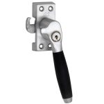 SKG Raamsluiting Met Sluitplaat Rechts Ton ebben mat chroom