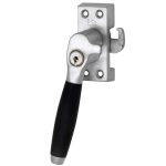 SKG Raamsluiting Met Sluitplaat Links Ton ebben mat chroom