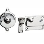 WC-overslag Elegant vlak glans chroom