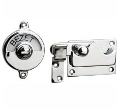 WC-overslag Elegant vlak glans chroom