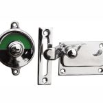 WC-overslag Elegant met bocht glans chroom