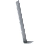 Valijzer Elegant glans chroom 180 mm