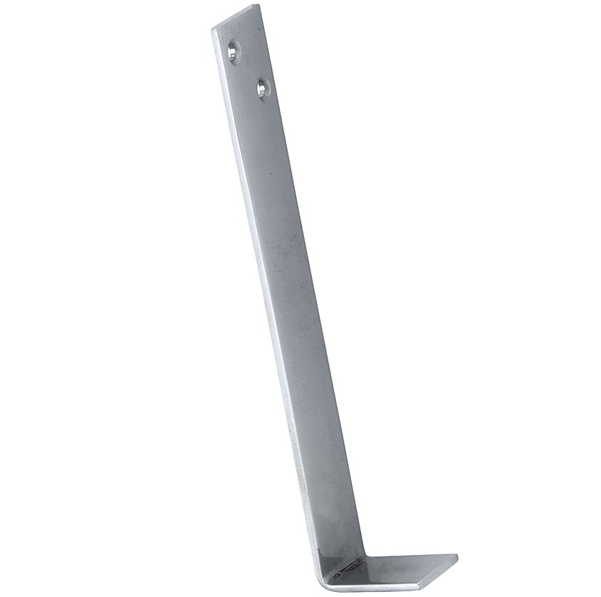 Valijzer Elegant glans chroom 180 mm