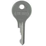 Losse sleutel no.2D001 t.b.v. espagnoletsluitingen en raamsluitingen