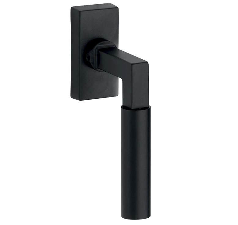 Draaikiepgarnituur Bauhaus mat zwart