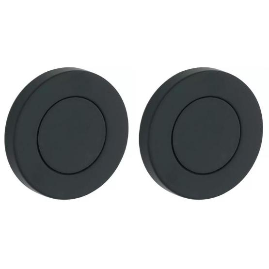 Set van twee blinde plaatjes Vivo BB mat zwart