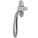 Raamboom Met Sluitplaat Links Dudok glans nikkel