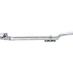 Uitzetijzer Dudok mat chroom