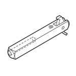 Halve krukstift deurdikte 60-70 mm