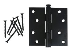 XBL Kogellagerscharnier 89x89x2.5 mm rechte hoek zwart