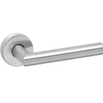 Deurklink op rozet Tipo rvs mat