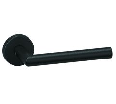 Deurklink op rozet TIPO zwart