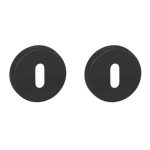 Set van twee sleutelplaatjes WCX zwart