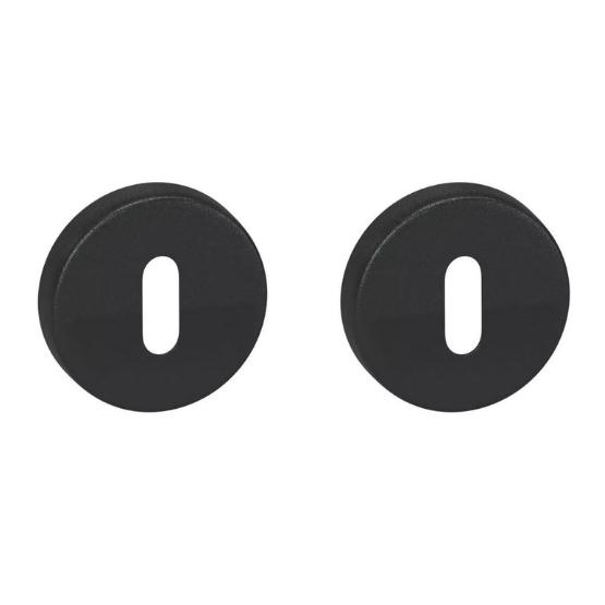 Set van twee sleutelplaatjes WCX zwart