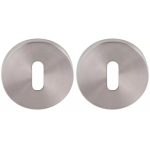 Set van twee sleutelplaatjes Permafix Proline rvs mat