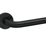 Deurklink op rozet LIDO zwart