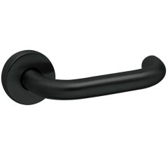 Deurklink op rozet UNO zwart