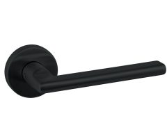 Deurklink op rozet TIGO zwart