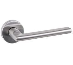 Deurklink op rozet TIGO rvs mat