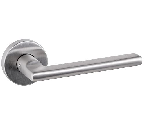 Deurklink op rozet TIGO rvs mat