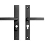 AXA Edge Plus Smal veiligheidsbeslag PC55 SKG3 met kerntrekbeveiliging kruk/kruk zwart