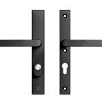 AXA Edge Plus Smal veiligheidsbeslag PC72 SKG3 met kerntrekbeveiliging kruk/kruk zwart