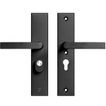 AXA Edge Plus veiligheidsbeslag PC55 SKG3 met kerntrekbeveiliging kruk/kruk zwart