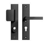 AXA Edge Plus veiligheidsbeslag PC72 SKG3 met kerntrekbeveiliging D-greep/kruk zwart