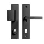 AXA Edge Plus veiligheidsbeslag PC92 SKG3 met kerntrekbeveiliging D-greep/kruk zwart