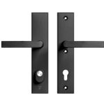 AXA Edge Plus veiligheidsbeslag PC92 SKG3 met kerntrekbeveiliging kruk/kruk zwart