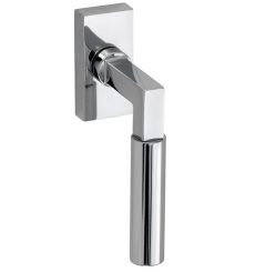 Draaikiepgarnituur Bauhaus glans chroom