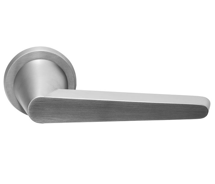 Deurklink CONE OH101-G op rozet mat rvs