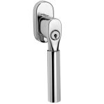 SKG2 Draaikiepgarnituur afsluitbaar Bauhaus/ovaal glans nikkel