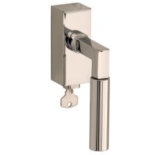 SKG2 Draaikiepgarnituur afsluitbaar Bauhaus glans nikkel