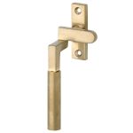 Raamboom Met Sluitplaat Links Bauhaus messing antiek