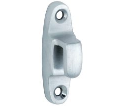 Sluithaak tbv raamboom ovaal mat chroom