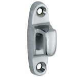 Sluithaak tbv raamboom ovaal glans chroom