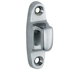 Sluithaak tbv raamboom ovaal glans chroom