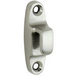 Sluithaak tbv raamboom ovaal mat nikkel ongelakt