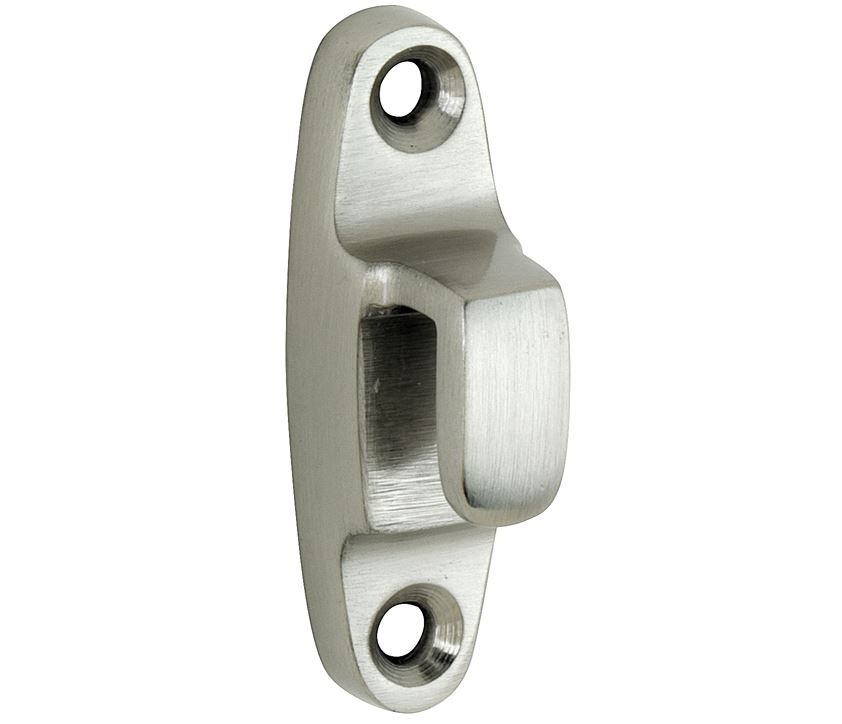 Sluithaak tbv raamboom ovaal mat nikkel ongelakt