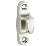 Sluithaak tbv raamboom ovaal glans nikkel