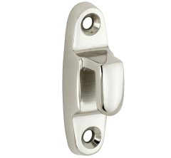 Sluithaak tbv raamboom ovaal glans nikkel