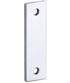 Vulplaat tbv raamsluiting 3 mm rechthoekig glans chroom